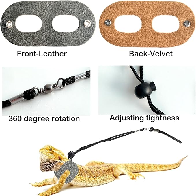 Lizard Backpack Travel Carrier, Bearded Dragon Travel Backpack - Image 5