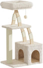 Cat Tree for Indoor Cats, 40 Inches Cat Tower by MeowHomm