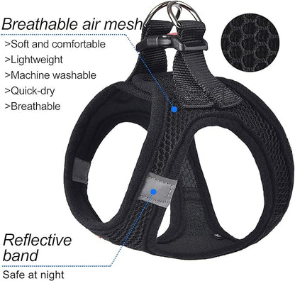 Dog Harness Step-in Breathable Puppy Cat Dog Vest Harnesses - Image 2