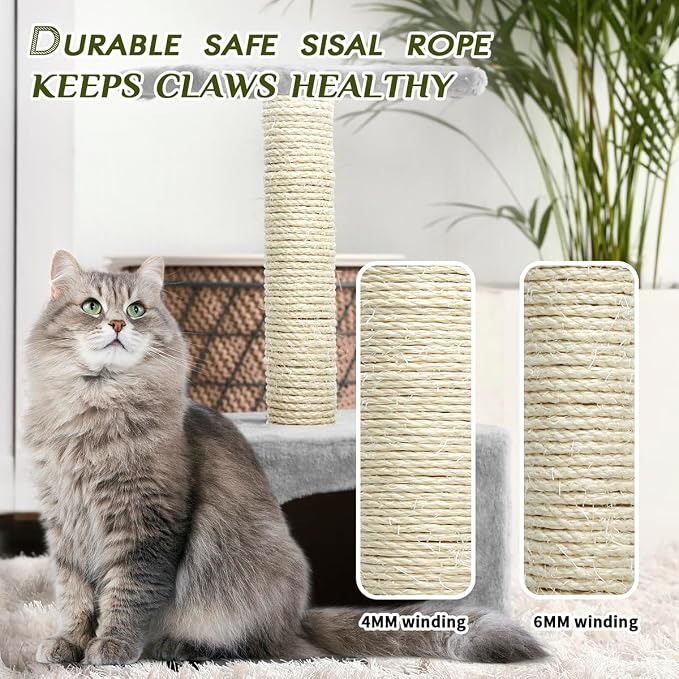 White Sisal Rope 1/6 Inch by 164-Feet - Image 6