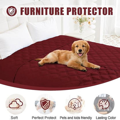 Smiry Waterproof Dog Bed Cover Blanket 68x82, Soft Reversible Pet Blanket - Image 8