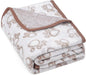Stuffed Brown Soft Dog Blanket for French Bulldog Gifts, 32x40 inches, Premium by STUFFED
