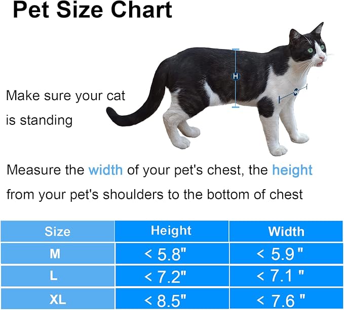CEESC Medium Cat Door for Interior/Exterior Door, Weatherproof, Rotary 4 Way - Image 4