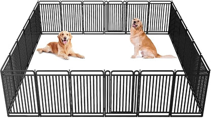 New Thickened Version Dog Playpen, 43 Inch Dog Fences by XDPET