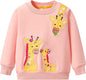 Toddler Baby Girls Cotton Sweater, Long Sleeve Crewneck Sweatshirt Pullover by Unknown