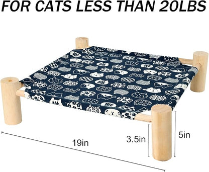 Patas Lague Pet Bed, Elevated Cooling Hammock Bed, 20 lbs, Indoor/Outdoor - Image 4