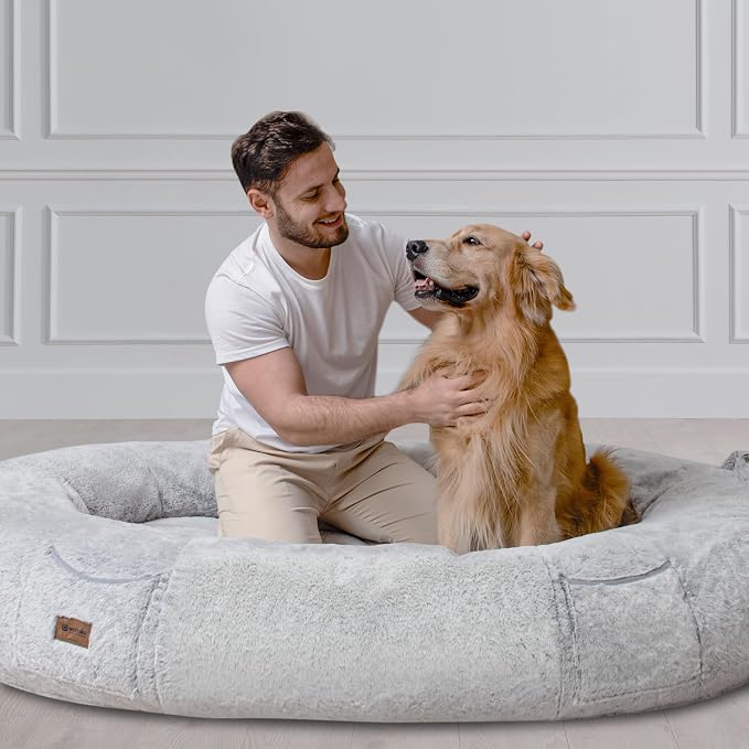 Giant Human Sized Dog Bed for Adults and Pets, Waterproof & Machine Washable - Image 7