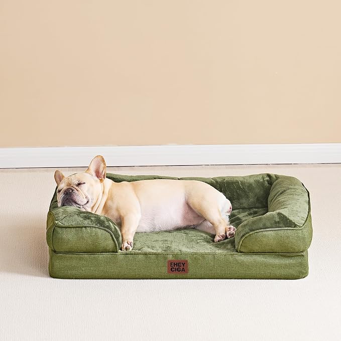 EHEYCIGA Orthopedic Dog Bed for Medium Dogs, Waterproof Memory Foam Medium Pet - Image 8
