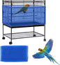 Daoeny Large Bird Cage Cover, Bird Cage Seed Catcher, Adjustable Soft Airy by Daoeny
