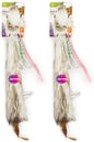 SmartyKat Chitter Critter Squirrel Electronic Sound Plush Kicker Cat Toy by SmartyKat