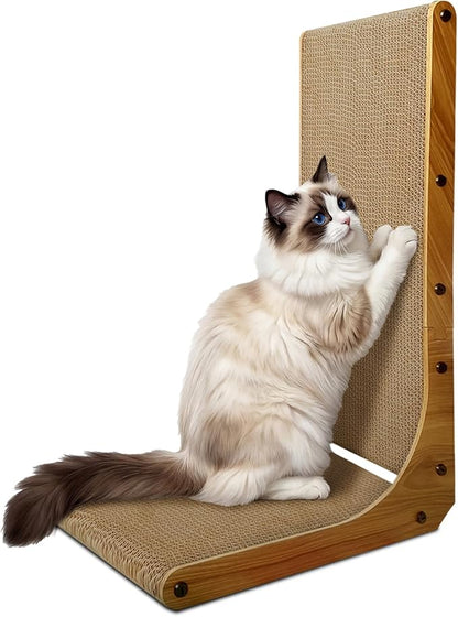 AGYM Cat Scratcher, 26 inch L Shape Cat Scratching Pad by AGYM