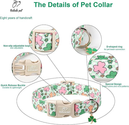 St Patricks Day Dog Collar for Medium Dogs - Image 4