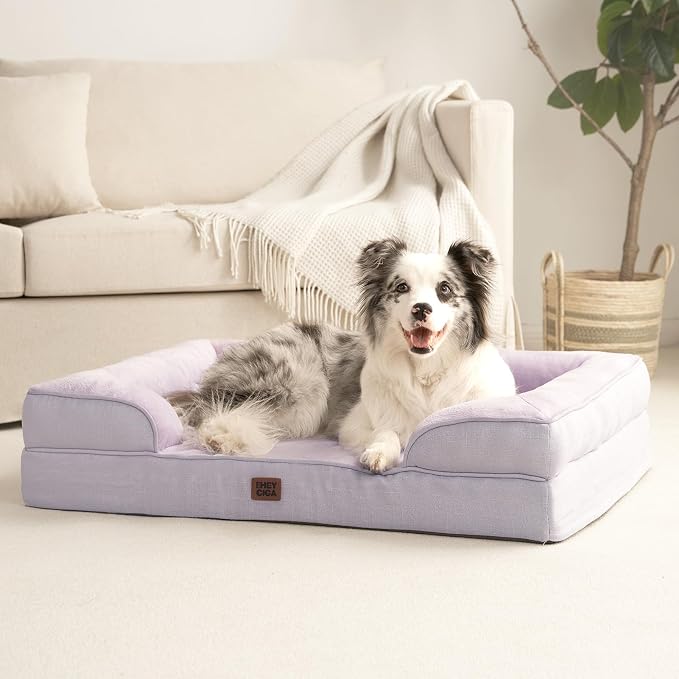 EHEYCIGA Orthopedic Dog Beds for Large Dogs, Waterproof Memory Foam Large Dog - Image 7