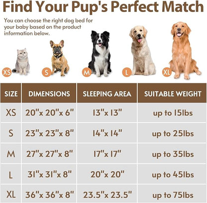 JOLLYVOGUE Calming Dog Bed Large Size Dog, Anti-Anxiety Donut Large Pet Bed - Image 6