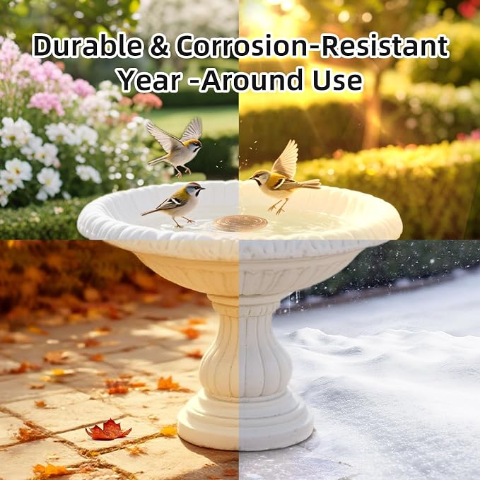 Copper Disk for birdbath, Dogs & Cats Water Feeder, 99.9% Pure Copper Disk - Image 6