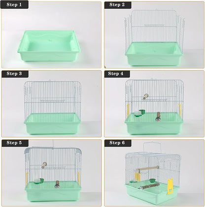Portable Bird Cage for Small Birds - Image 7