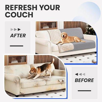 Waterproof Couch Covers for Pets, Waterproof Dog Bed Cover, Anti-Slip Soft Dog - Image 7