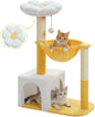 Cute Cat Tree with Flower Top Bed by MUTTROS