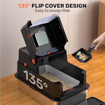 Stainless Steel Litter Box - Image 3