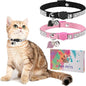 Rhinestone Cat Collar Breakaway by DILLYBUD