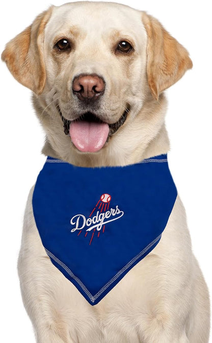 Pets First MLB Los Angeles Dodgers TIE Bandana, Large/X-Large. Dog Bandana - Image 5