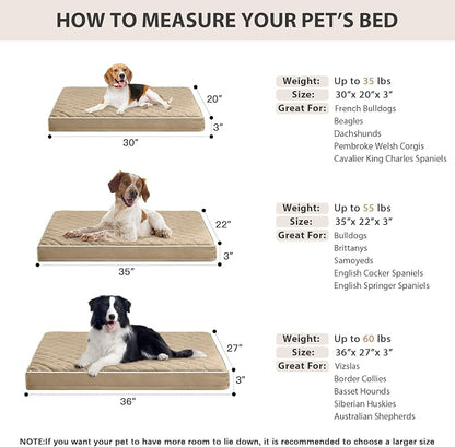 WNPETHOME Orthopedic XL Dog Beds Large Sized Dog, Waterproof Extra Large Dogs - Image 5