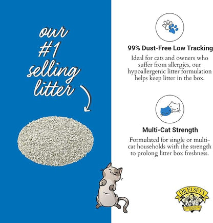 Dr. Elsey's Ultra UnScented Clumping Clay Cat Litter 40 lb. Bag - Image 7