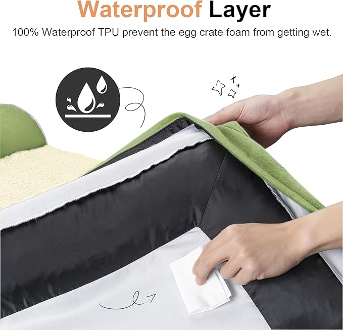 Small Dog Bed Orthopedic Washable: Beds Bolster Small Sized Dogs Bed Egg Crate - Image 4