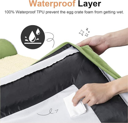 Large Dog Bed Orthopedic Washable: Beds Bolster XL Bed Medium Large Dogs Egg - Image 4