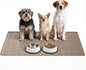 Large Dog Mats for Food and Water by Unknown