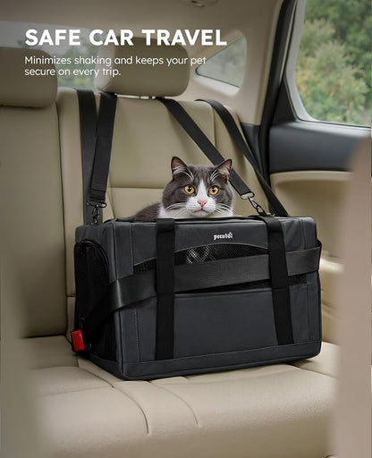 Pecute Cat Carrier Stable XL, Pet Carrier Breathable and Portable, Cat Carriers - Image 5