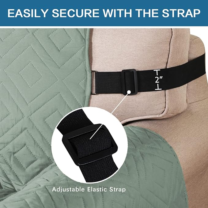 H.VERSAILTEX Reversible Sofa Slipcover Furniture Protector Water Resistant 2 - Image 3