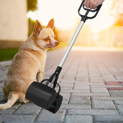 Pet Poop Picker with Long Handle, Portable Pet Waste Cleaning Tool - Image 5