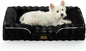 Orthopedic Dog Bed for Large Medium Size Dog, Soft and Warm Faux Fur Sofa for by COZYKISS
