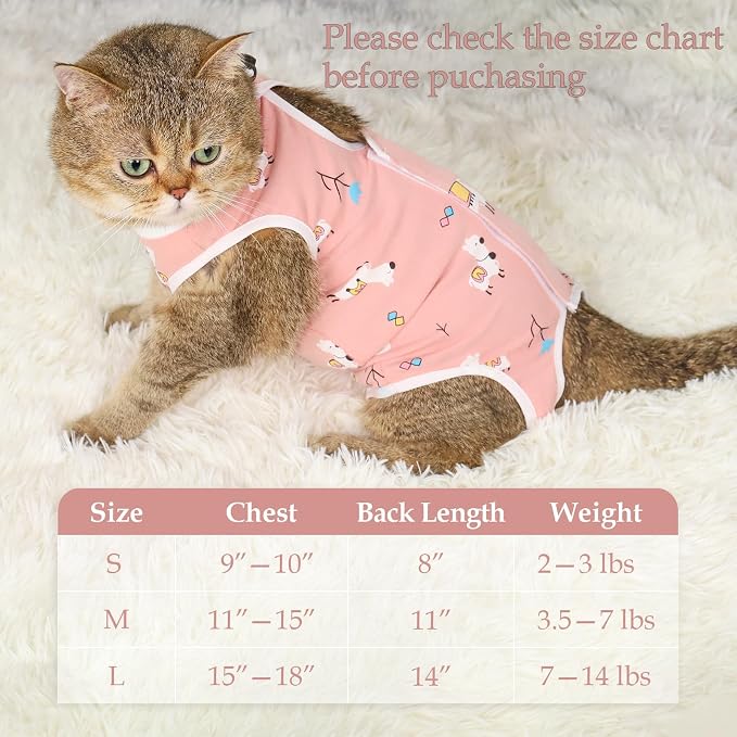 ANWA 2 Pack Cat Recovery Suit - Image 2