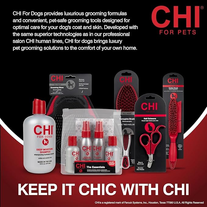 CHI for Dogs Self Cleaning Slicker Brush - Image 6