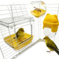 Bird Bath for Cage Bird Shower Bath Parrot Cage Feeder Cage Accessories by Unknown