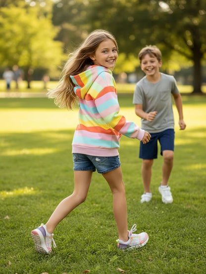 WELAKEN Sweatshirts for Girls Toddler & Kids II Little Girl's Pullover Tops - Image 3
