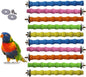 kathson 10PCS Bird Perch Parrot Stand Cage Accessories Natural Wooden Stick Paw by kathson