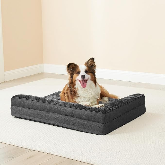 EHEYCIGA Orthopedic Dog Bed Medium Size Dogs, Memory Foam Dog Bed - Image 8