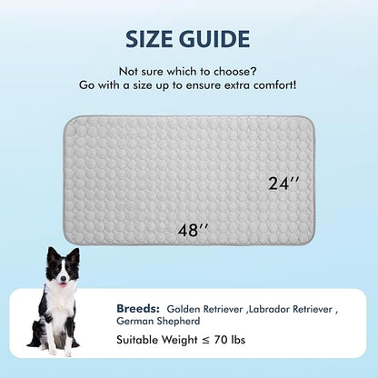MICROCOSMOS Summer Cooling Mat & Sleeping Pad- Water Absorption Top, Materials - Image 7