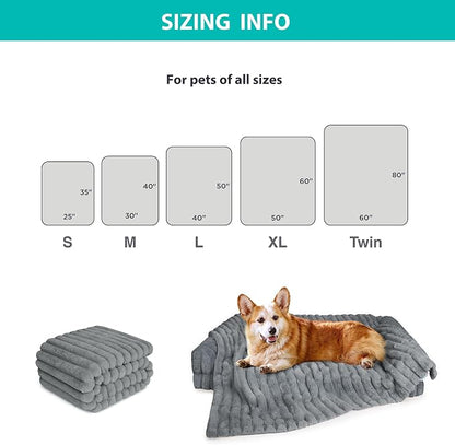 Waterproof Dog Blanket for Bed, Luxury Plush Washable Large Dogs Blankets for - Image 5