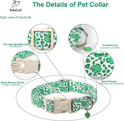 St Patricks Day Dog Collar for Large Dogs - Image 4