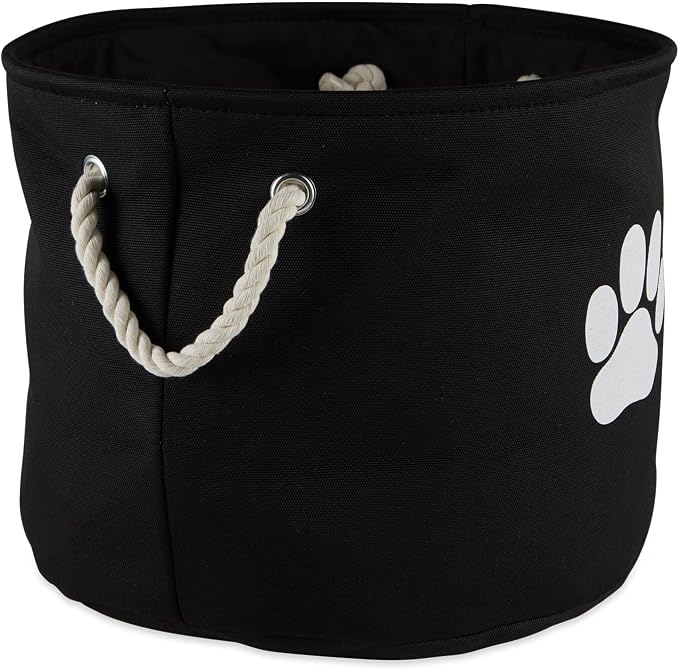 Bone Dry Pet Storage Collection Collapsible Bin, Small Round by BoneDry