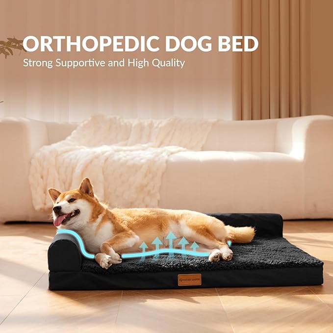 Patas Lague Orthopedic XL Dog Bed Large Sized Dog 48''X30'', Waterproof L - Image 4