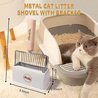 Cat Litter Scoop Metal Litter Scooper - Image 4