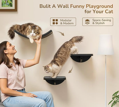 Wall Mounted Curved Cat Hammock - Image 4