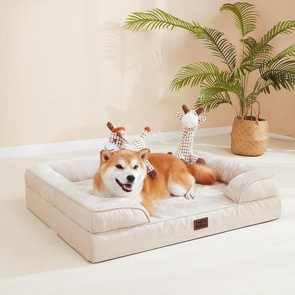 EHEYCIGA Orthopedic Dog Beds for Large Dogs, Waterproof Memory Foam Large Dog - Image 8