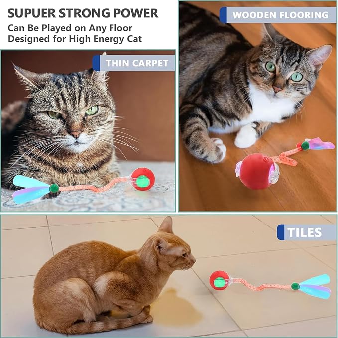 Speed 2.0 Tail Interactive Cat Toys - Image 8