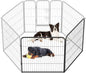 BestPet | Dog Playpen Extender | 32 Inch, 2 Panels | Heavy Duty Metal Pet by BestPet